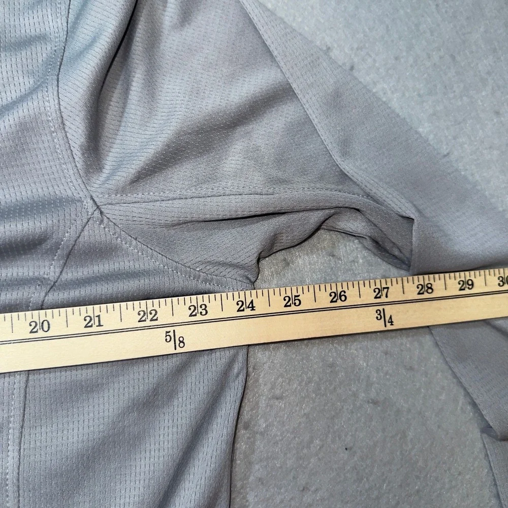 Vansport Mens Mississippi State Bulldogs Quarter Zip Pullover Gray Size MD 3405 - Picture 6 of 9